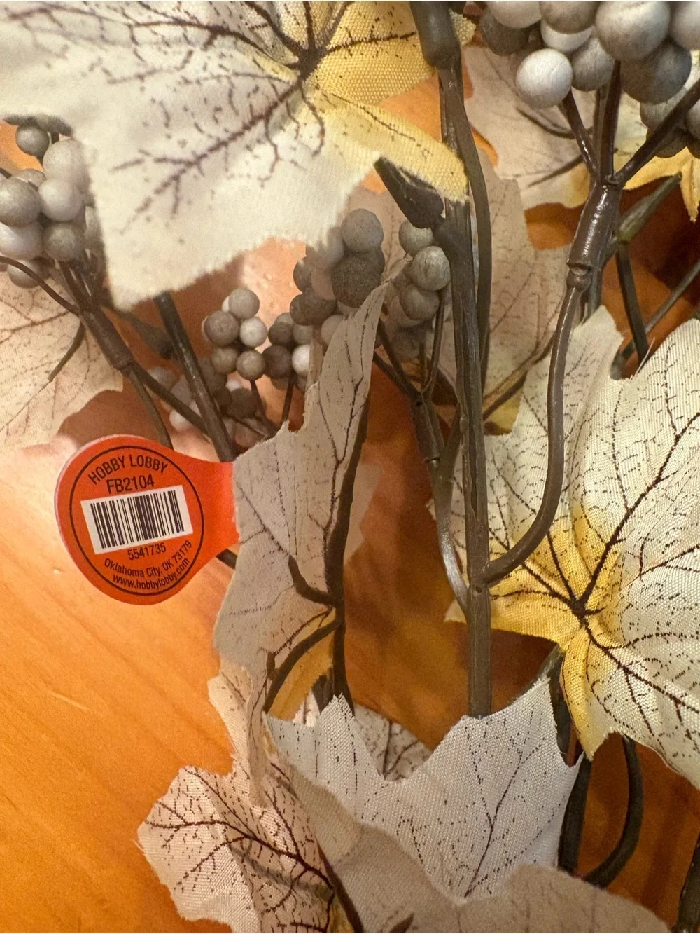 Berry & Maple Leaf Bush